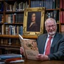 Steven Burt in the Thoresby Society HQ based in The Leeds Library.  