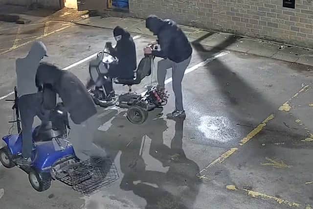 Police have arrested four teenagers.