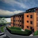 Permission has been granted for a new apartment block contacting 23 properties on a site in Pontefract.