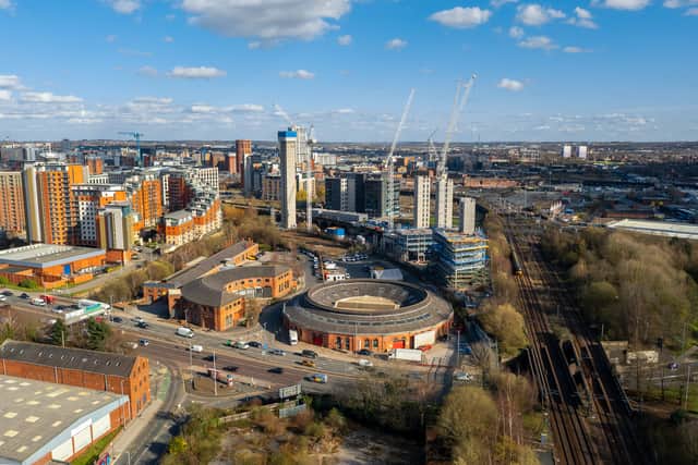 A bird's eye view of Roundhouse.