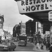Leeds city centre: Walk down Boar Lane during the 1970s