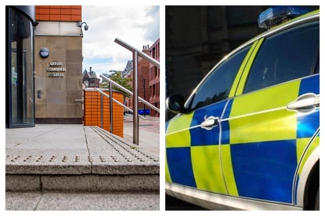 Jahan Khalighi, 38, was jailed at Leeds Crown Court after leading police on a high-speed chase towards Leeds city centre.
