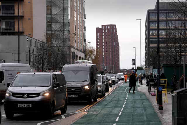 Leeds City Council have confirmed they have made refinements to the layout of the Whitehall Road cycle scheme.