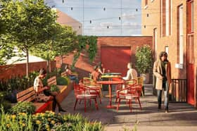 Plans have been lodged to convert Wakefield's old corner's court building into a 'create hub' of studios and workshops.