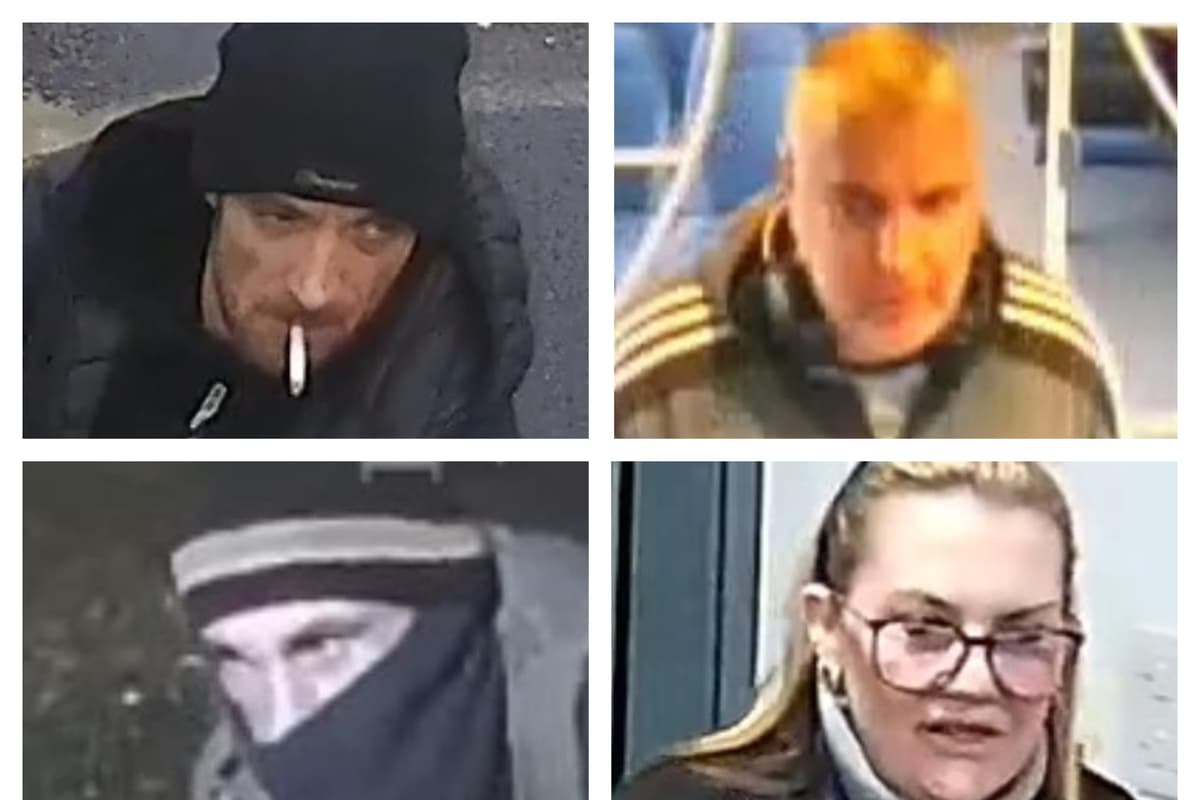 Von Kameras erfasst: 43 Fotos von Personen in Leeds, die von der Polizei ...