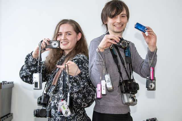 Indie business feature: Danielle Gollings and Zak Megson at the Digicam Collective in Leeds.