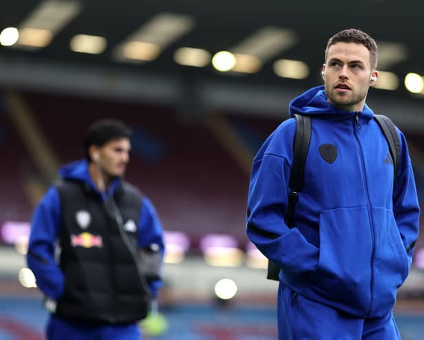 UPBEAT: Leeds United left back star Gabi Gudmundsson on Monday night's Premier League clash at Everton.
