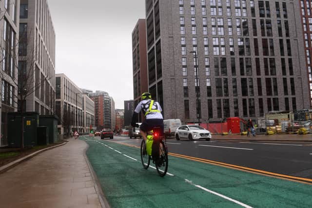 Leeds has expanded its cycling network by 113 miles over the last decade.
