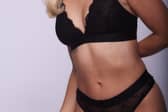 The black Signature Lace set
