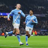 LEEDS SALUTE? From Manchester City star Erling Haaland.