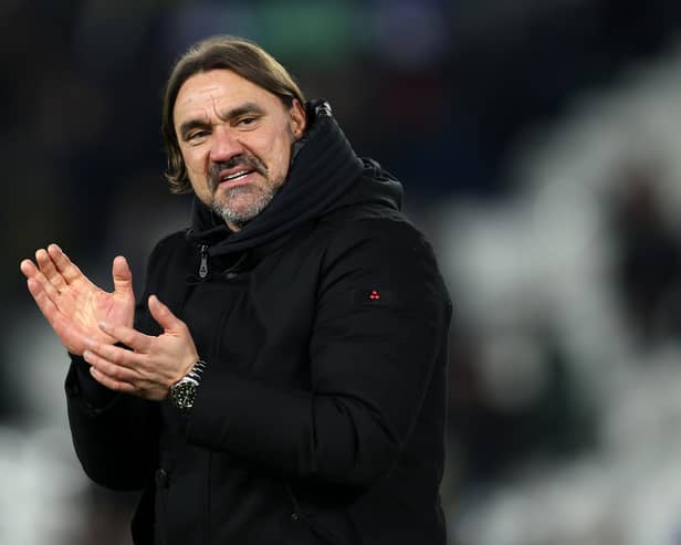 BACKING: For Leeds United and boss Daniel Farke, above.