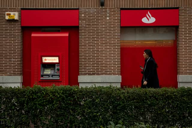 Santander will close 44 bank branches across the UK, putting 291 jobs at risk (Photo: Pablo Blazquez Dominguez/Getty Images)