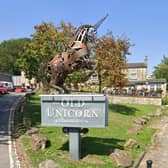 The Old Unicorn looks over Bramley Shopping Centre.