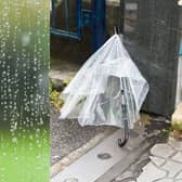 Rain and wind is forecast for Leeds this weekend.