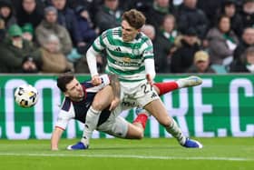 REJECTED: Bid for Celtic star Arne Engels, above, from key Leeds United rivals.