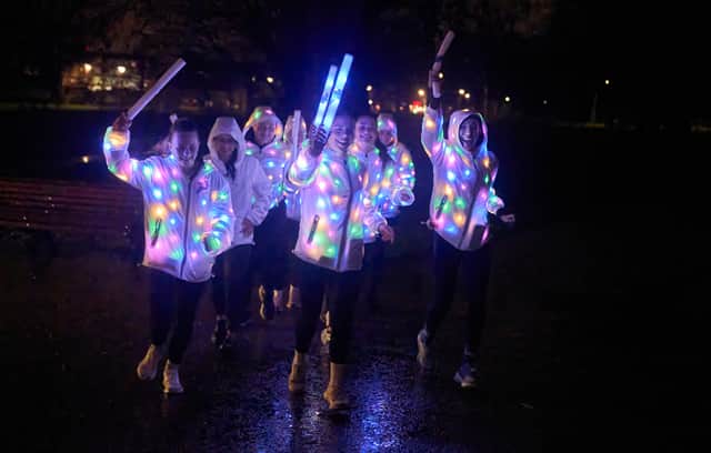 The run was to to raise awareness of women's safety concerns