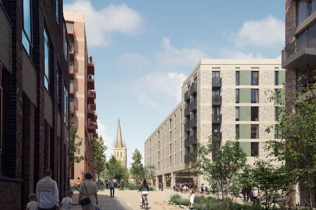 Cathedral Quarter in Wakefield.