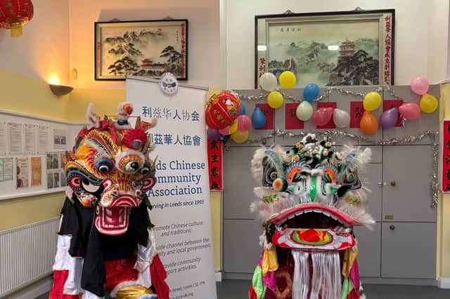 The Leeds Chinese Community Association are now encouraging new people to come and learn lion dance