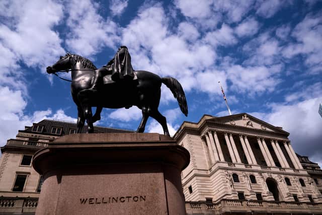 The Bank of England has kept interest rates at 3.75% to help control inflation (Photo: John Walton/PA Wire)