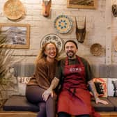 Domo founders, husband and wife team Sarah Elliott-Busceddu and Raffaele Busceddu