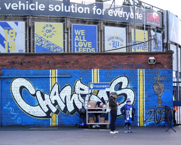 ON THE BOX: As Leeds United take on key rivals Nottingham Forest at Elland Road, above.