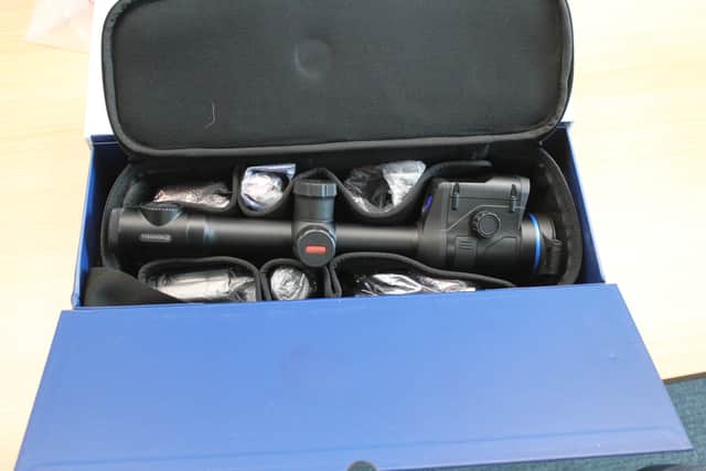 The thermal-imaging scopes Gates was exporting to China.