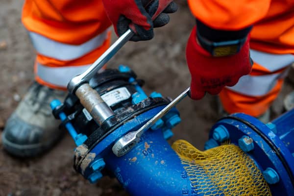 A £3.2m project to replace the water mains in Richmond Hill and Cross Green has begun.