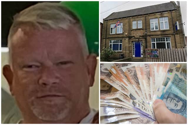 Committee members at Bruntcliffe Working Men's Club worked tirelessly to ensure it did not close after former secretary Dean Hayward (pictured) stole more than £50,000 from the club's accounts.