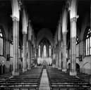A  view down the nave of Mount St Mary's Church looking at the altar in November 1936.