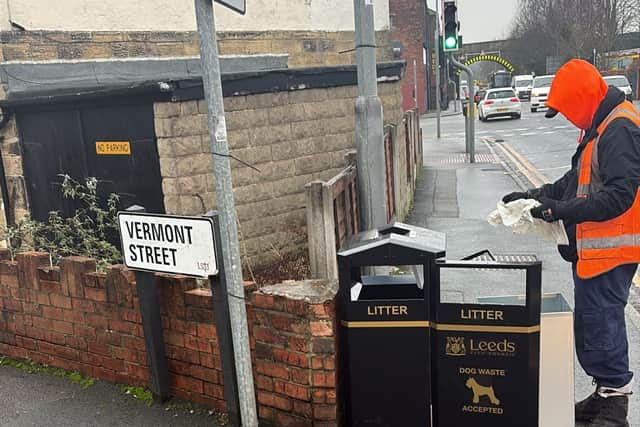 Seven new public bins are being installed across Bramley, Stanningley and Rodley.