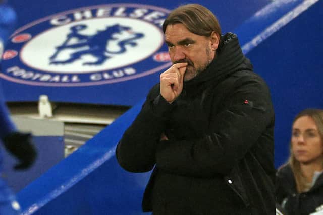 COMEBACK POINT: For Leeds United and boss Daniel Farke, above, at Chelsea.