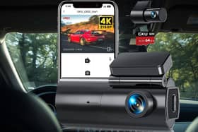 The GKU twin-channel dashcam is 35% cheaper at the moment - and it even comes with a free SD card