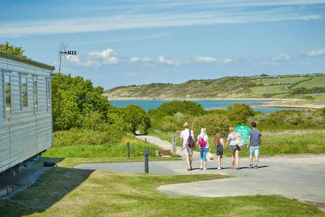 Thorness Bay is blessed with stunning views