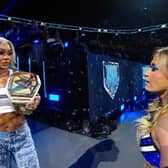 Powerhouses collided as Jade Cargill defends her WWE Women's Championship against Jordynne Grace on this evening's SmackDown.