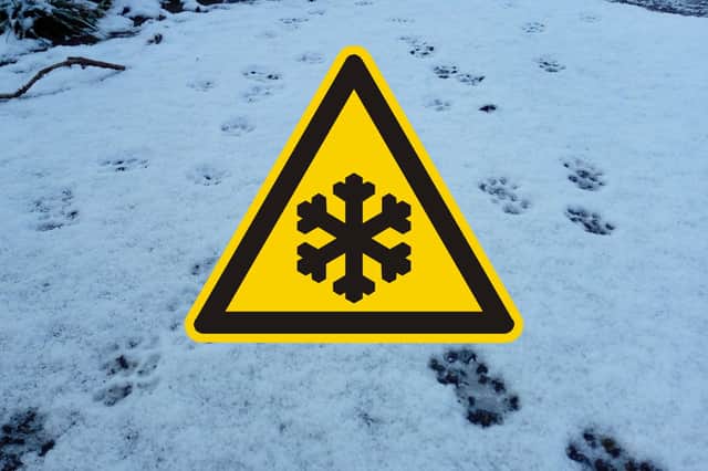 The UK Health Security Agency (UKHSA) has issued a cold-health alert for Yorkshire and the Humber, as snow and sleet is forecast for Leeds.