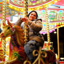 Fun on the carousel with the return of the Leeds Valentine’s Fair. 