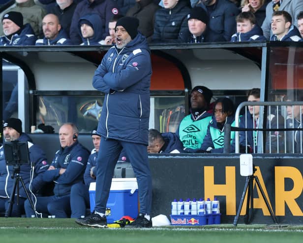 SCARE: For Leeds United's key rivals West Ham under boss Nuno Esp­irito Santo, above, in the FA Cup.