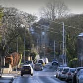 Village feature Rawdon, Leeds.The view down Town Street, RawdonPicture taken by Yorkshire Post Photographer Simon Hulme 18th January 2024


