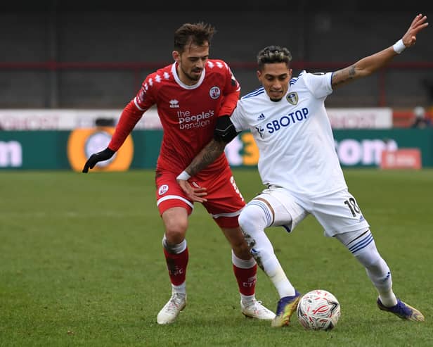 Barcelona star and Ballon d'Or contender Raphinha was part of a Leeds United side who lost at League Two Crawley.