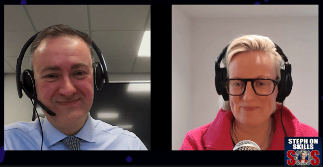 Industry Minister Chris McDonald is tackled by Steph McGovern over apprenticeship fears.