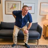 A third (33 per cent) said they realised they were no longer young when they started to notice a groan when bending down.  