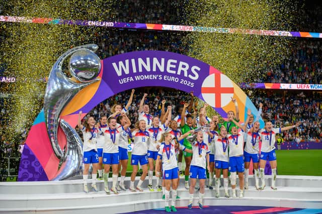 The Lionesses winning the UEFA Women’s Euro 2022 was voted the most inspirational club sporting achievement in the 21st century.