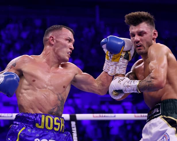 REMATCH: Between Josh Warrington and bitter rival Leigh Wood.