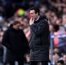 FRESH BLOW: For Aston Villa and boss Unai Emery, above, for Leeds United's visit.