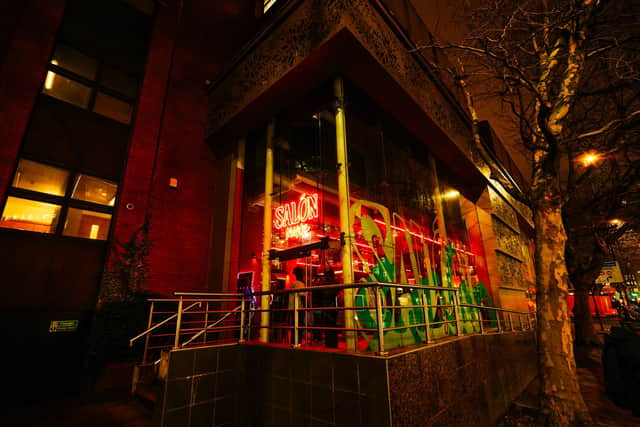 Perched of Welling Street, the neon-lit bar is hard to miss.