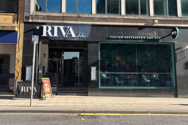 Riva Blu is located on 11-12 Park Row in Leeds city centre