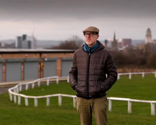 Brent Riley was a volunteer on the sporting heritage project pictured at Leeds Caribbean Cricket Club.