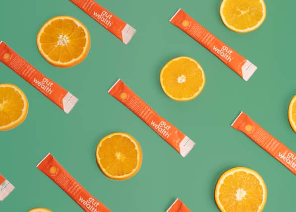 Gut Wealth’s grab-and-go sachets are designed to make gut health feel effortless