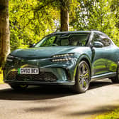 The GV60 Performance has the best part of 500bhp - but remains elegant and understated