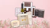 Big-brand indulgence for less – Hotel Chocolat fizz and truffles paired with NEOM’s mood-boosting candle and body butter make elegant yet affordable Mother’s Day treats